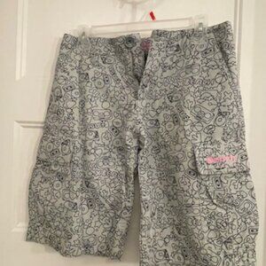 Bench Short Women's: Doodle Design Size 27 = New with Tags